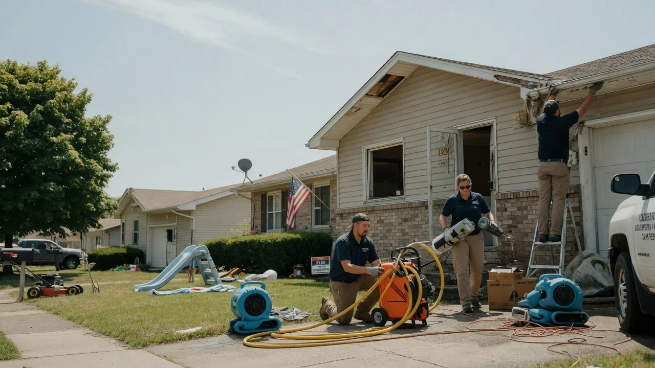 Water Damage Restoration in Thornburg, IA near me